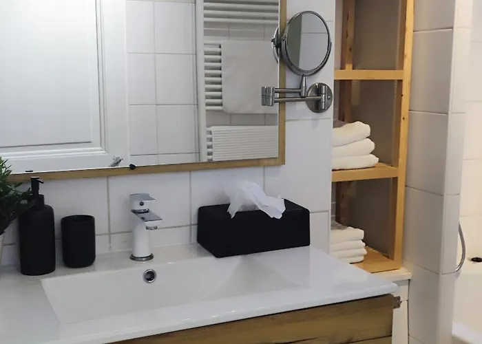아파트 Cosy 3 Pieces Et Garage 15 Min A Pied Du Centre *