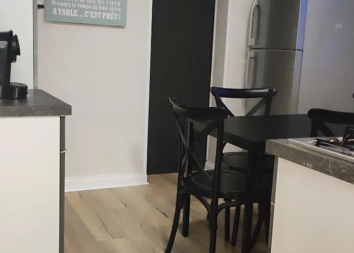 아파트 Cosy 3 Pieces Et Garage 15 Min A Pied Du Centre
