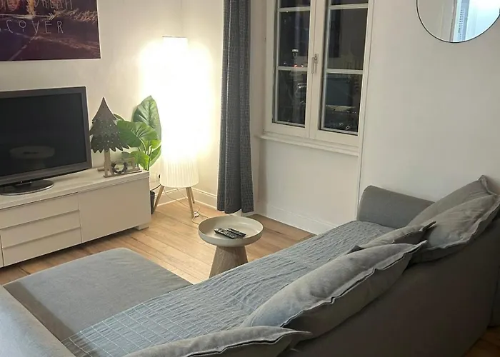 Cosy 3 Pieces Et Garage 15 Min A Pied Du Centre *
